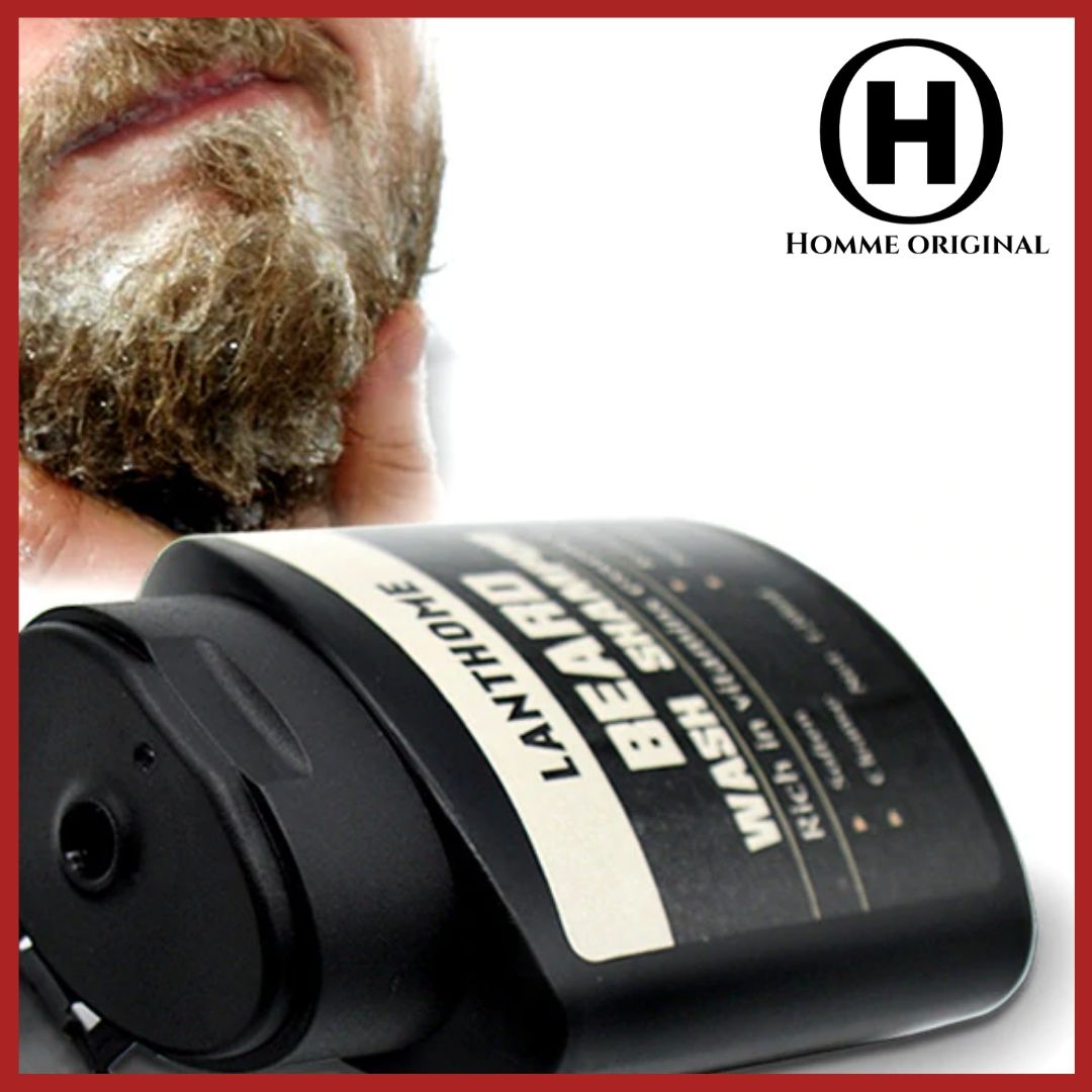 Shampoing et huile pour barbe