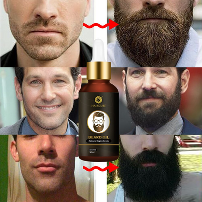 Huile de croissance barbe