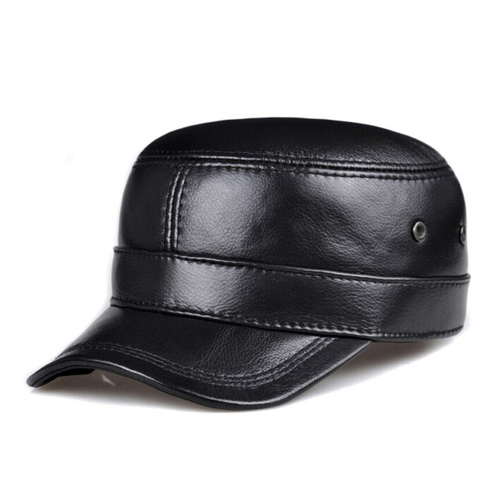 Casquette homme cuir pas cher