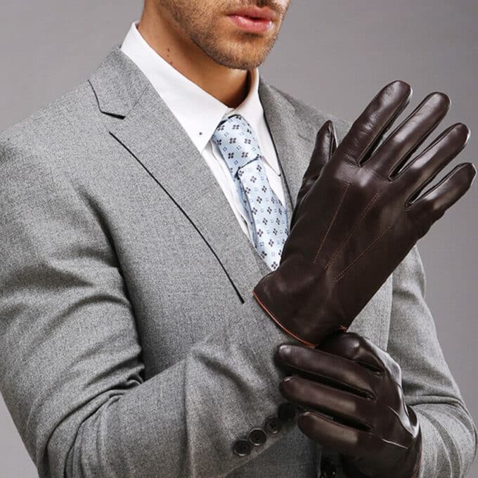 Gants cuir Maffeo : Qualité supérieure et style intemporel pour une visibilité optimale