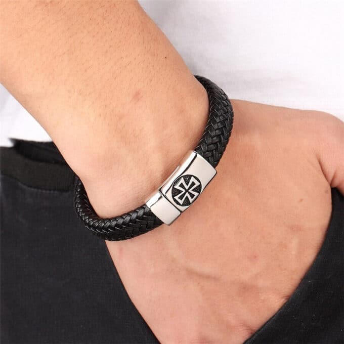 Bracelet templier homme