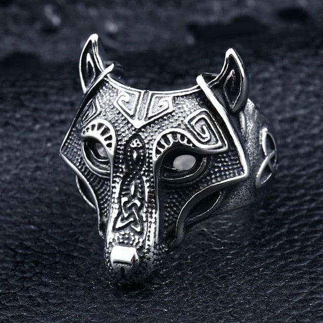 Bague viking loup Värmod : Un bijou authentique pour les passionnés de la culture nordique